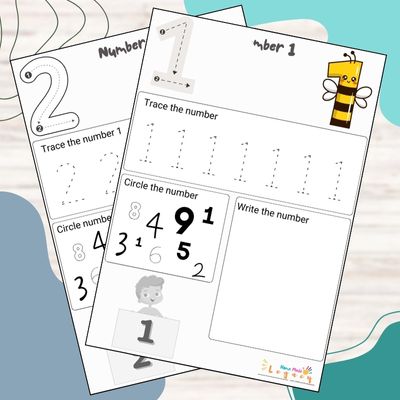 Numbers Activity Sheet