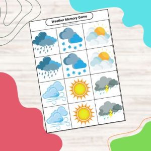 weather memory game icon