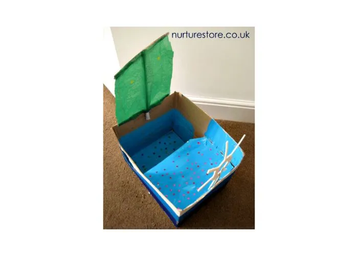 cardboard box boat