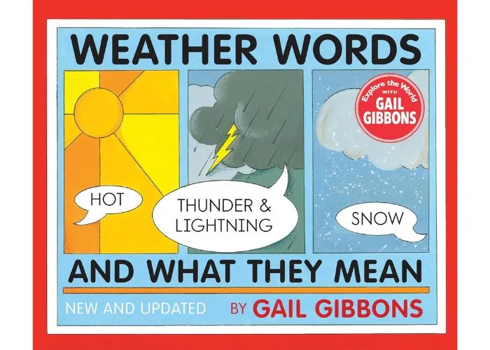 Weather Words book