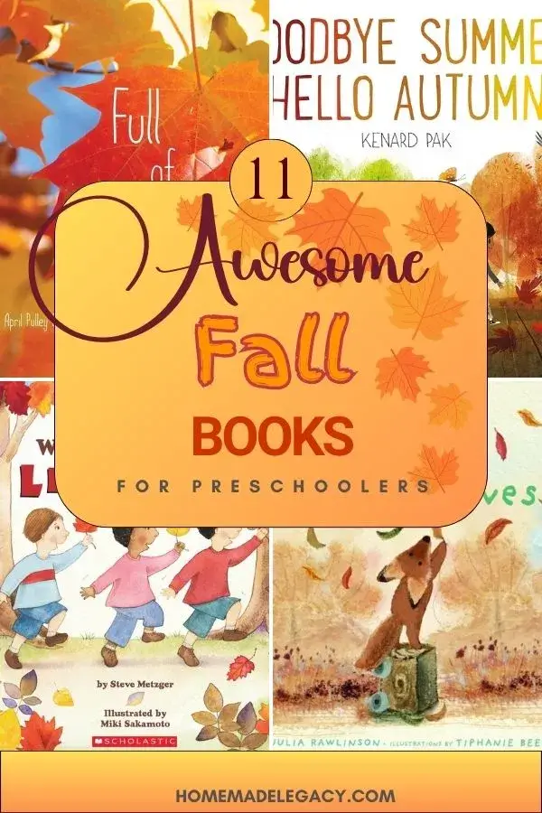 11 fall books for preschoolers