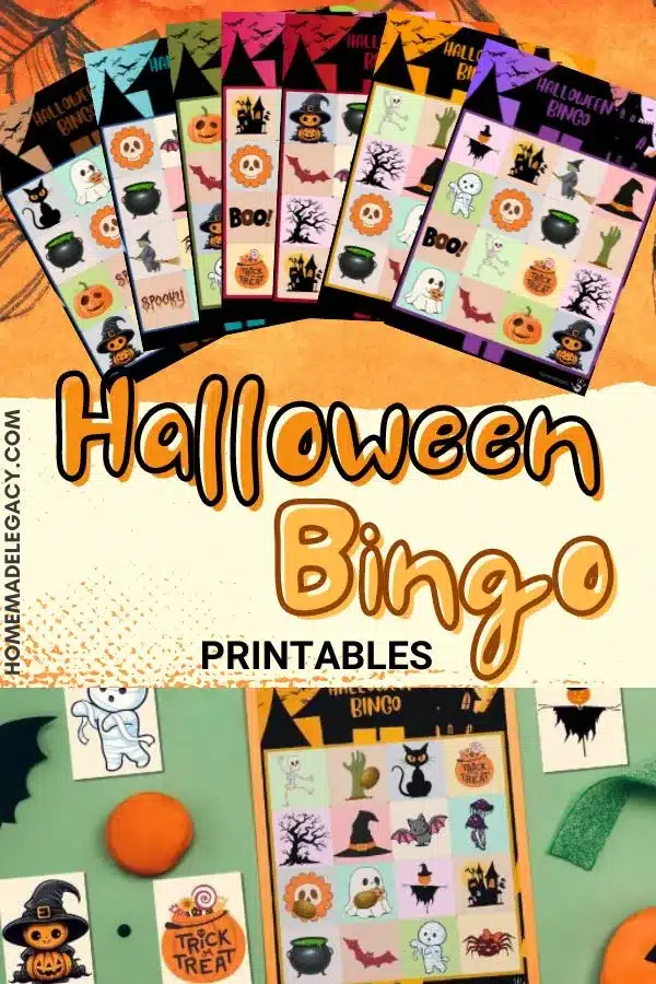 8 Printable Halloween Bingo Cards