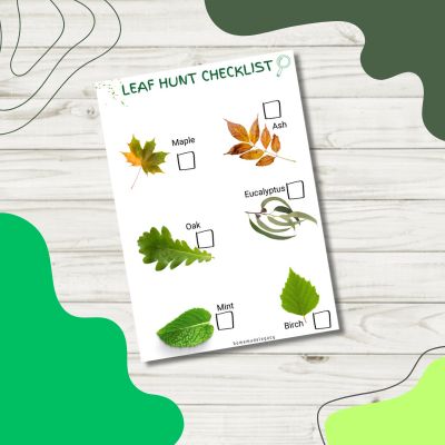 Leaf Hunt Checklist