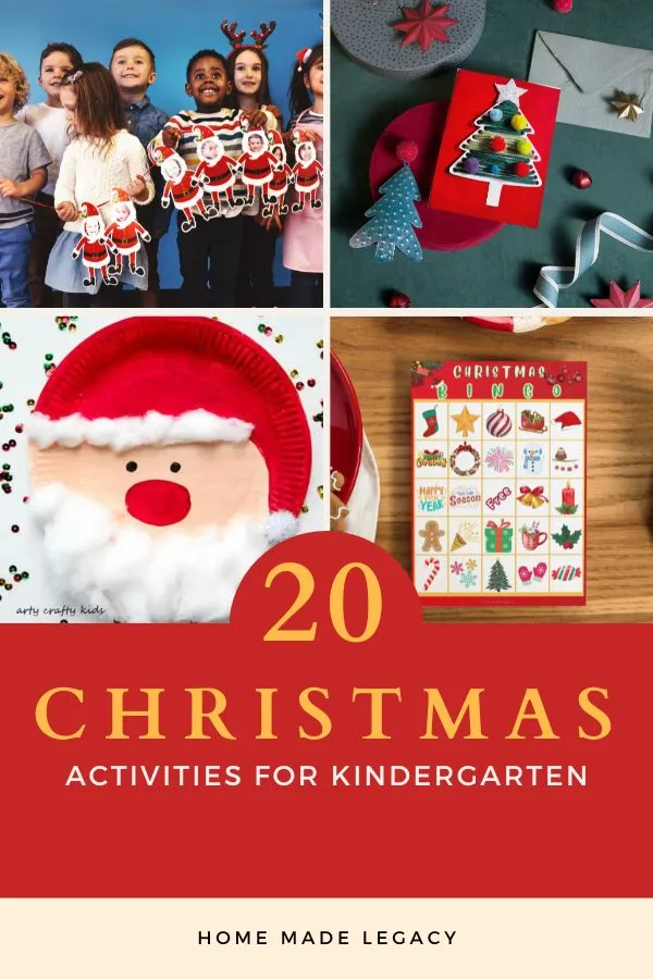 Christmas activities for kindergarten