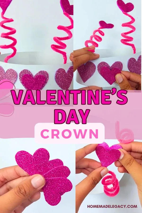 valentine's day crown craft