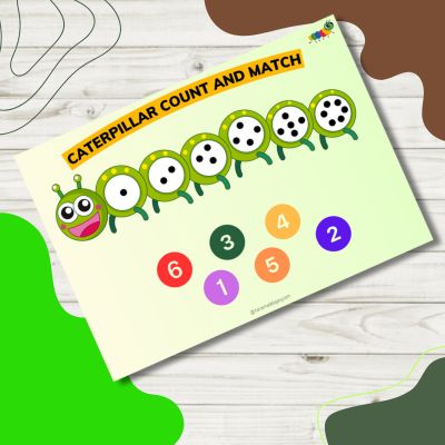 Caterpillar Count And Match