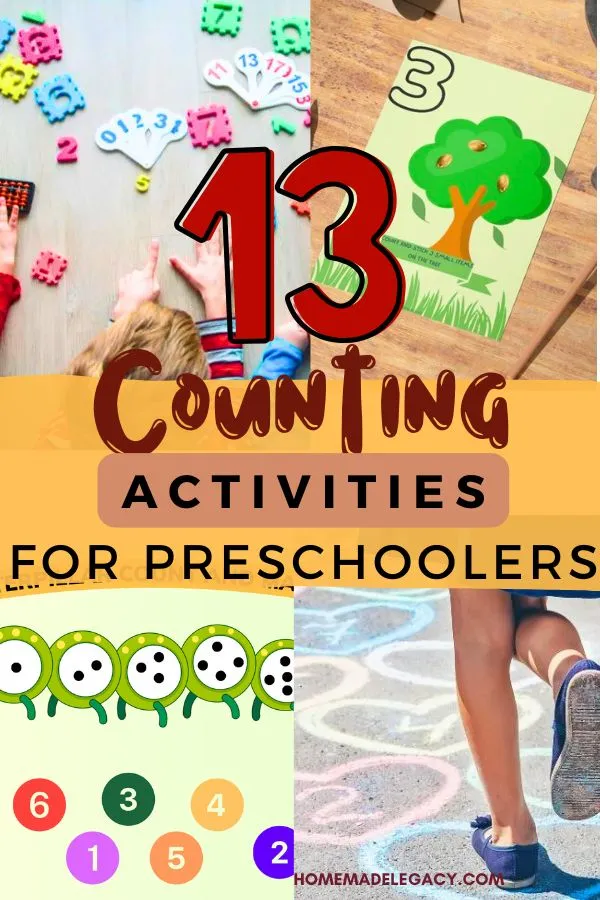 13 Counting Activities For Preschoolers