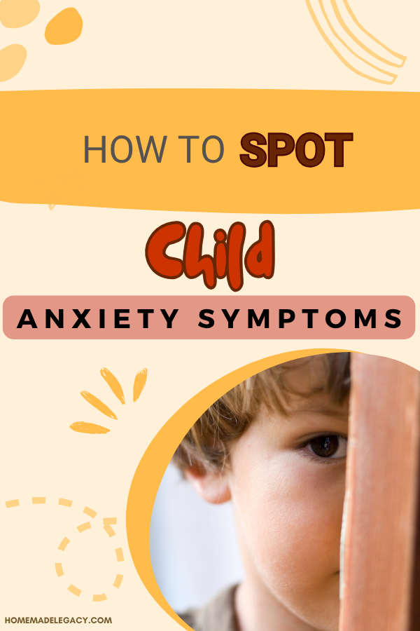 child anxiety symptoms