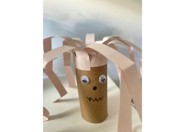 Paper roll monster